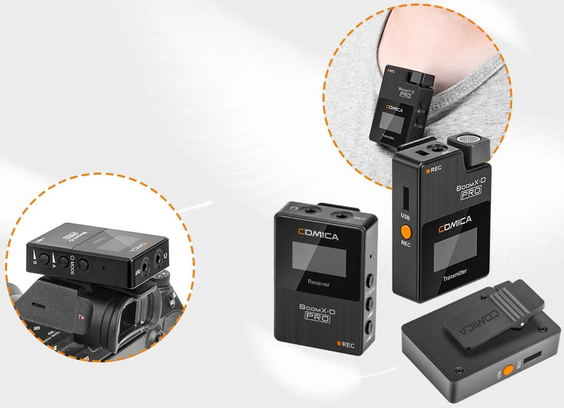 comica BoomX-D PRO Comica BoomX-D Pro review: Wireless microphone